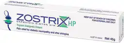Discount Drug Stores Zostrix HP Topical Analgesic Cream offer
