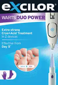 Discount Drug Stores Excilor Warts Duo Power Treatment offer