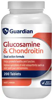 Discount Drug Stores Guardian Glucosamine & Chondroitin 200 Tablets offer