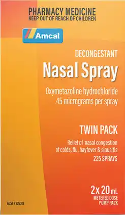 Amcal Pharmacies Amcal Decongestant Nasal Spray Value offer