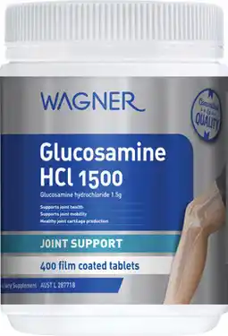 Discount Drug Stores Wagner Glucosamine HCL 1500 400 Tablets offer