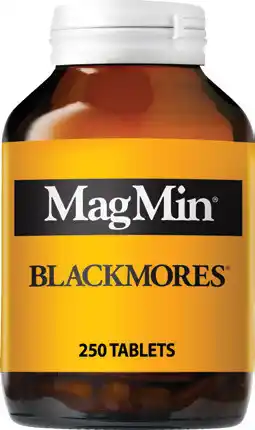 Amcal Pharmacies Blackmores MagMin 500mg 250 Tablets offer