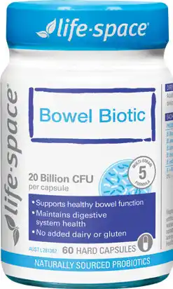 Amcal Pharmacies Life-Space Bowel Biotic 60 Capsules offer
