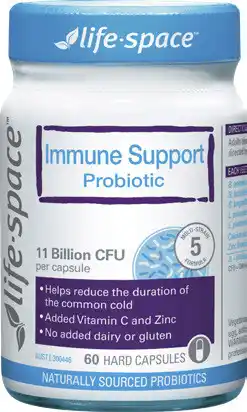 Amcal Pharmacies Life-Space Immune Support Probiotic 60 Capsules offer