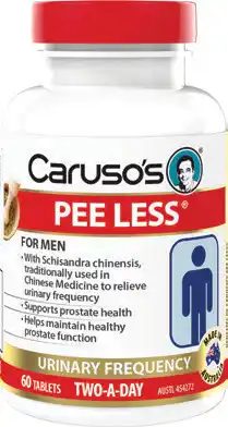 Amcal Pharmacies Caruso’s Pee Less 60 Tablets offer