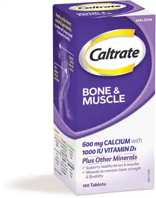 Amcal Pharmacies Caltrate Bone & Muscle 100 Tablets offer