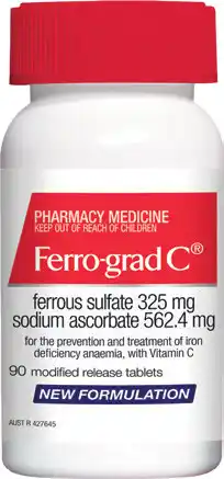 Amcal Pharmacies Ferro-grad C 90 Tablets offer