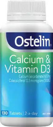 Discount Drug Stores Ostelin Calcium & Vitamin D3 130 Tablets offer
