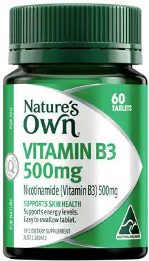 Discount Drug Stores Nature’s Own Vitamin B3 500mg 60 Tablets offer