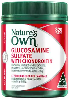 Discount Drug Stores Nature’s Own Glucosamine Sulfate With Chondroitin 320 Tablets offer