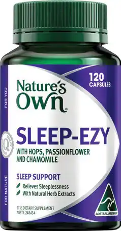 Amcal Pharmacies Nature’s Own Sleep-Ezy 120 Capsules offer