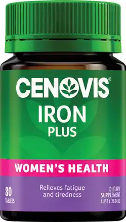 Amcal Pharmacies Cenovis Iron Plus 80 Tablets offer
