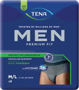 Discount Drug Stores Tena Men Premium Fit Protective Underwear Level 4 M/L offer