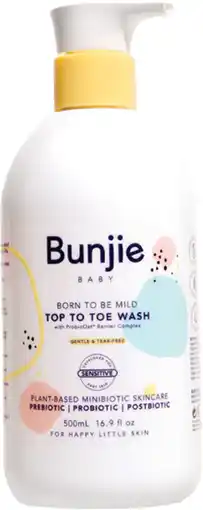 Amcal Pharmacies Bunjie Baby Top To Toe Wash offer