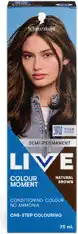 Amcal Pharmacies Schwarzkopf Live Hair Colour Natural Brown Semi Permanent offer