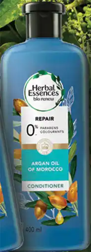 Amcal Pharmacies Herbal Essences Bio Renew Repair Argan Oil of Morocco Conditioner offer