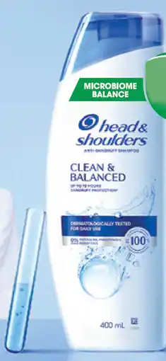 Discount Drug Stores NEW Head & Shoulders Clean & Balanced Shampoo offer