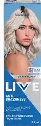 Discount Drug Stores Schwarzkopf Live Hair Colour - Silver offer
