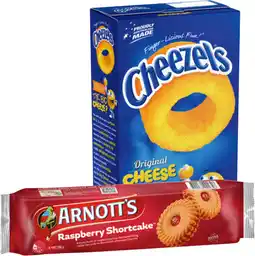 IGA Cheezels Box 125g or Arnott’s Cream Biscuits 200‑250g Selected Varieties offer