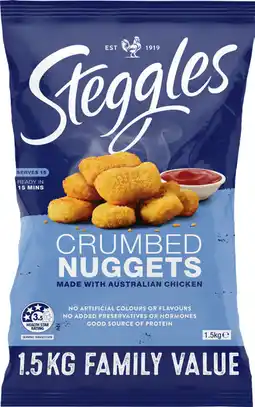 IGA NEW Steggles Crumbed Chicken Nuggets offer