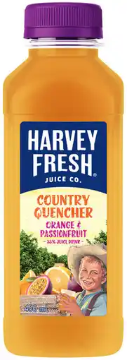 IGA Harvey Fresh Country Juice Drink Selected Varieties offer