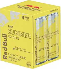 IGA NEW Red Bull Energy Drink Sudachi Lime offer