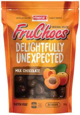 IGA Menz Fruchocs Chocolate offer