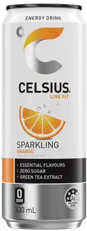 IGA Celsius Energy Orange offer