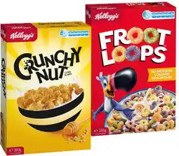 IGA Kelloggʼs Froot Loops 285g, Crunchy Nut 380g or Coco Pops 320g offer