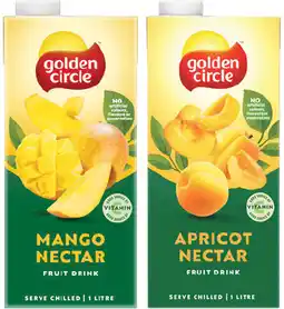 IGA Golden Circle Nectar Fruit Drink Selected Varieties offer