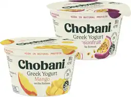 IGA Chobani Greek Yogurt Pot Selected Varieties offer