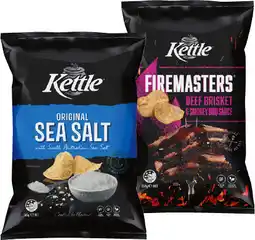 IGA Kettle Potato Chips 150‑165g Selected Varieties offer
