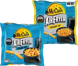 IGA McCain Air Fryer Chips 750g or Hash Brown 525g Selected Varieties offer