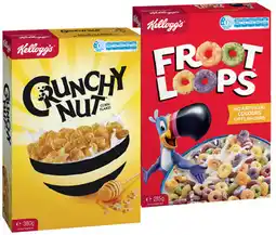 IGA Kellogg’s Crunchy Nut Corn Flakes 380g, Froot Loops 285g or Just Right 460g offer