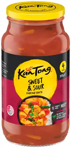 IGA KanTong Cooking Sauce 485‑520g Selected Varieties offer