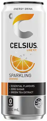 IGA Celsius Sparkling Energy Drink Selected Varieties offer