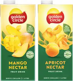 IGA Golden Circle Nectar Fruit Drink Selected Varieties offer