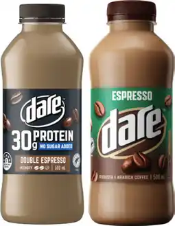 IGA Dare Iced or Protein Iced Coffee 500mL Selected Varieties offer