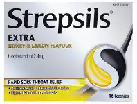 Discount Drug Stores Strepsils Extra Honey & Lemon 16 Lozenges offer