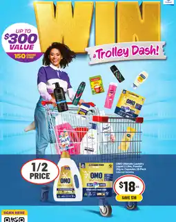 IGA OMO Ultimate Laundry Liquid 2 Litre offer