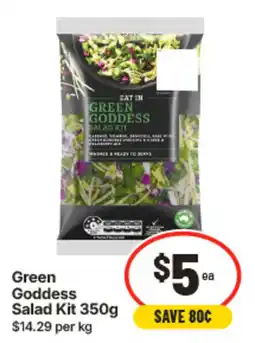 IGA Green Goddess Salad Kit offer