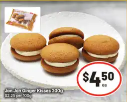 IGA Jon Jon Ginger Kisses offer