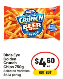 IGA Birds Eye Golden Crunch Chips offer