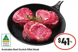 IGA Australian Beef Scotch Fillet Steak offer