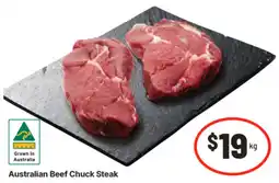IGA Australian Beef Chuck Steak offer