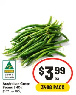 IGA Australian Green Beans offer