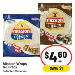 IGA Mission Wraps Selected Varieties offer