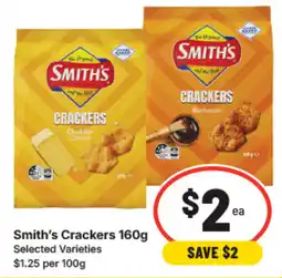 IGA Smith's Crackers offer