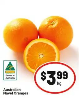 IGA Australian Navel Oranges offer