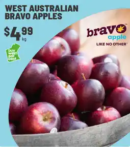 IGA West Australian Bravo Apples offer